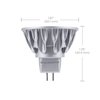 Bulbrite SORAA Brilliant HL 9w 12V Dimmable MR16 LED Lght Bulb Bi-Pin (GU5.3) Base, 3000K Sft Wht, 725 Lumens 777049